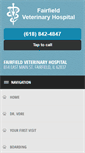 Mobile Screenshot of fairfieldvet.net